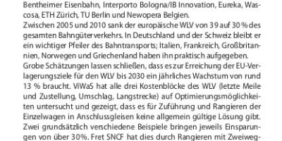 ViWaS belebt den Wagenladungsverkehr (German)